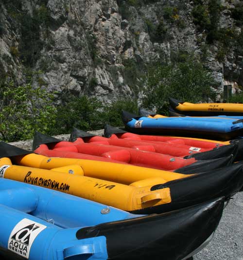 canoe rafting