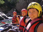 Kayak raft dans la haute Roya 