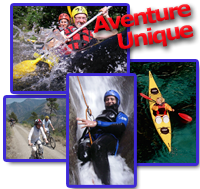 S&eacute;jour canoe raft canyon kayak de mer vtt