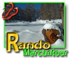 randonn&eacute;e raquette dans le Mercantour