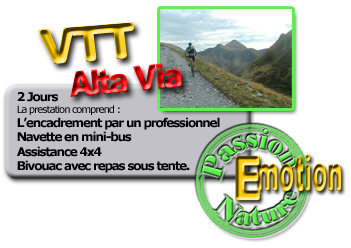 Vtt 2 jours Alta Via