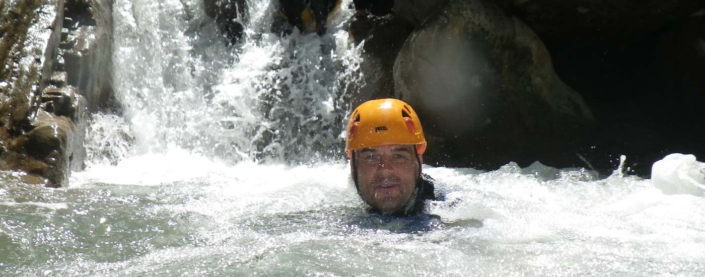 Canyon de la Maglia vallée de la Roya.