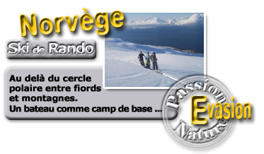 Ski de randonnée en norvège