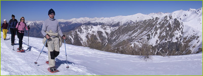 Randonnée raquettes dans la Vallée de la Roya alpes maritimes et le mercantour