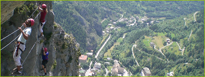Via ferrata dans la Vallée de la Roya alpes maritimes